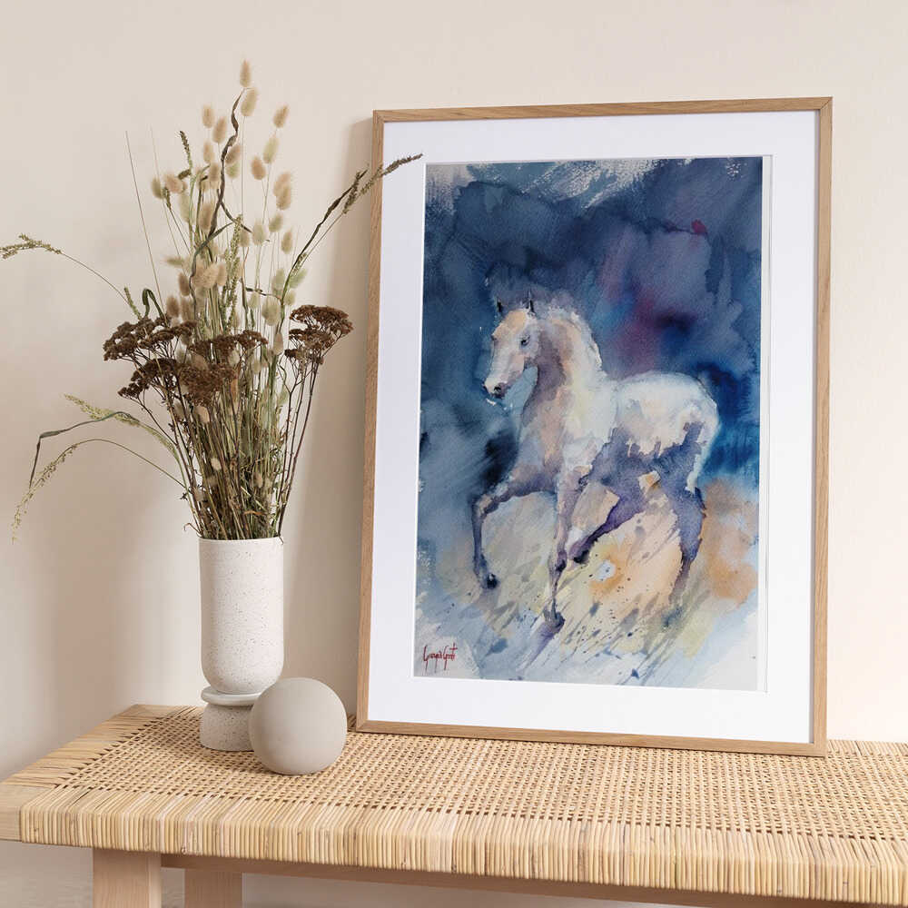 horses 25 - Art Print by Giorgio Gosti