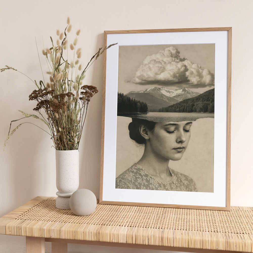 Head space - Art Print by Treechild