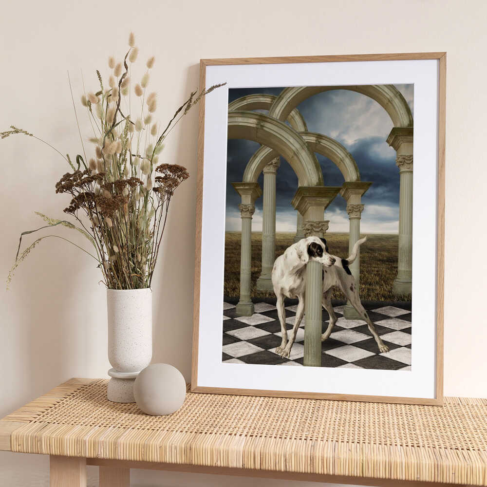 Confused - Art Print by Marja van den Hurk