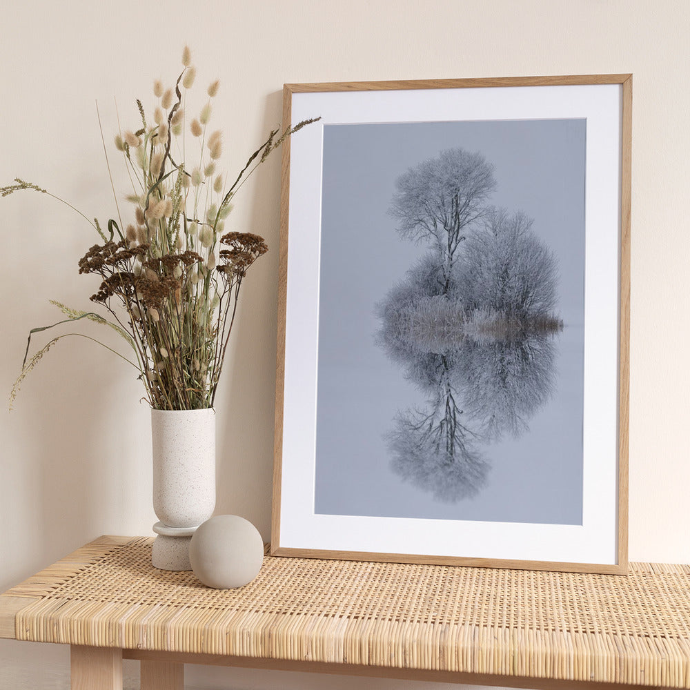 winter stillness - Art Print by Norbert Maier