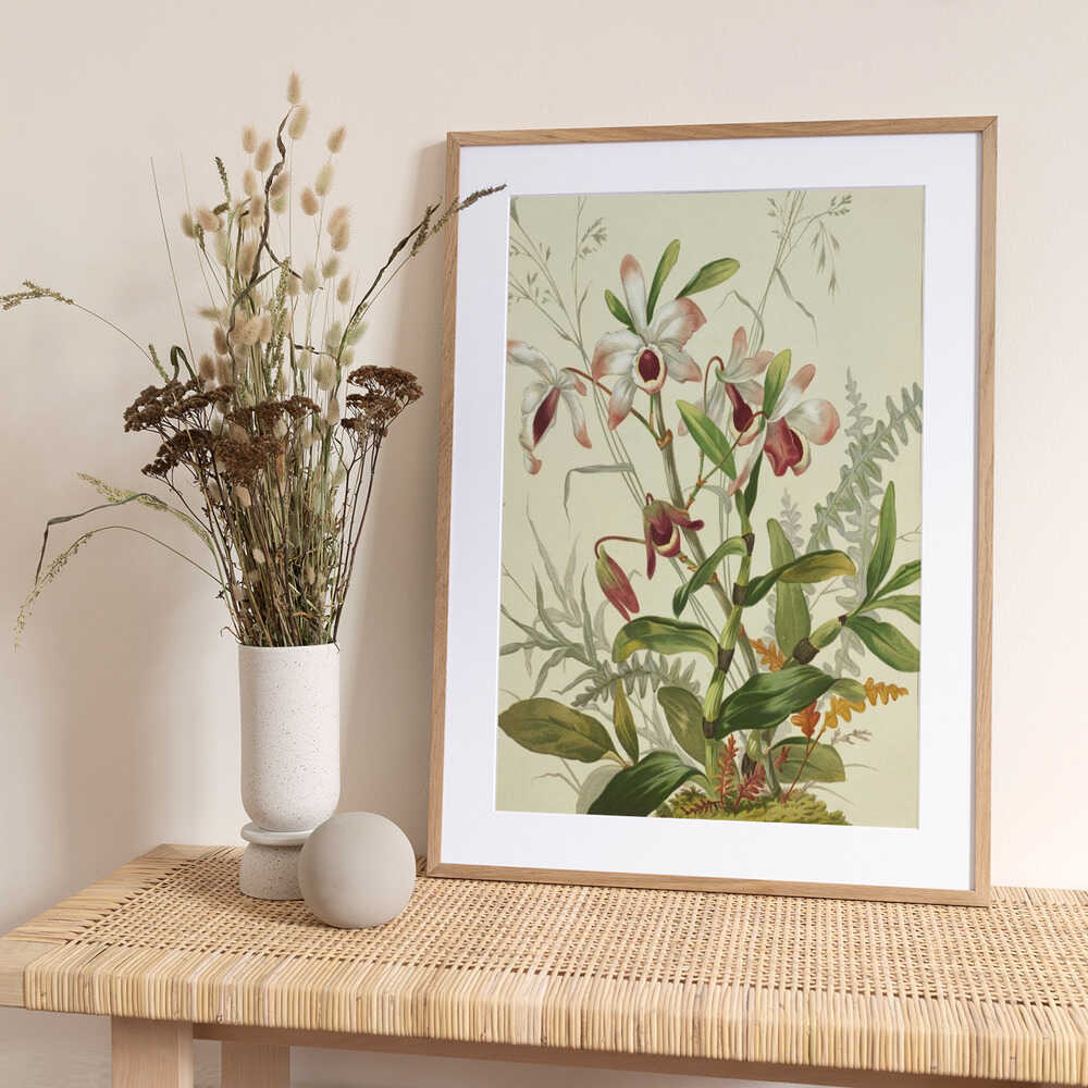 Flowers - Art Print by Louis Prang