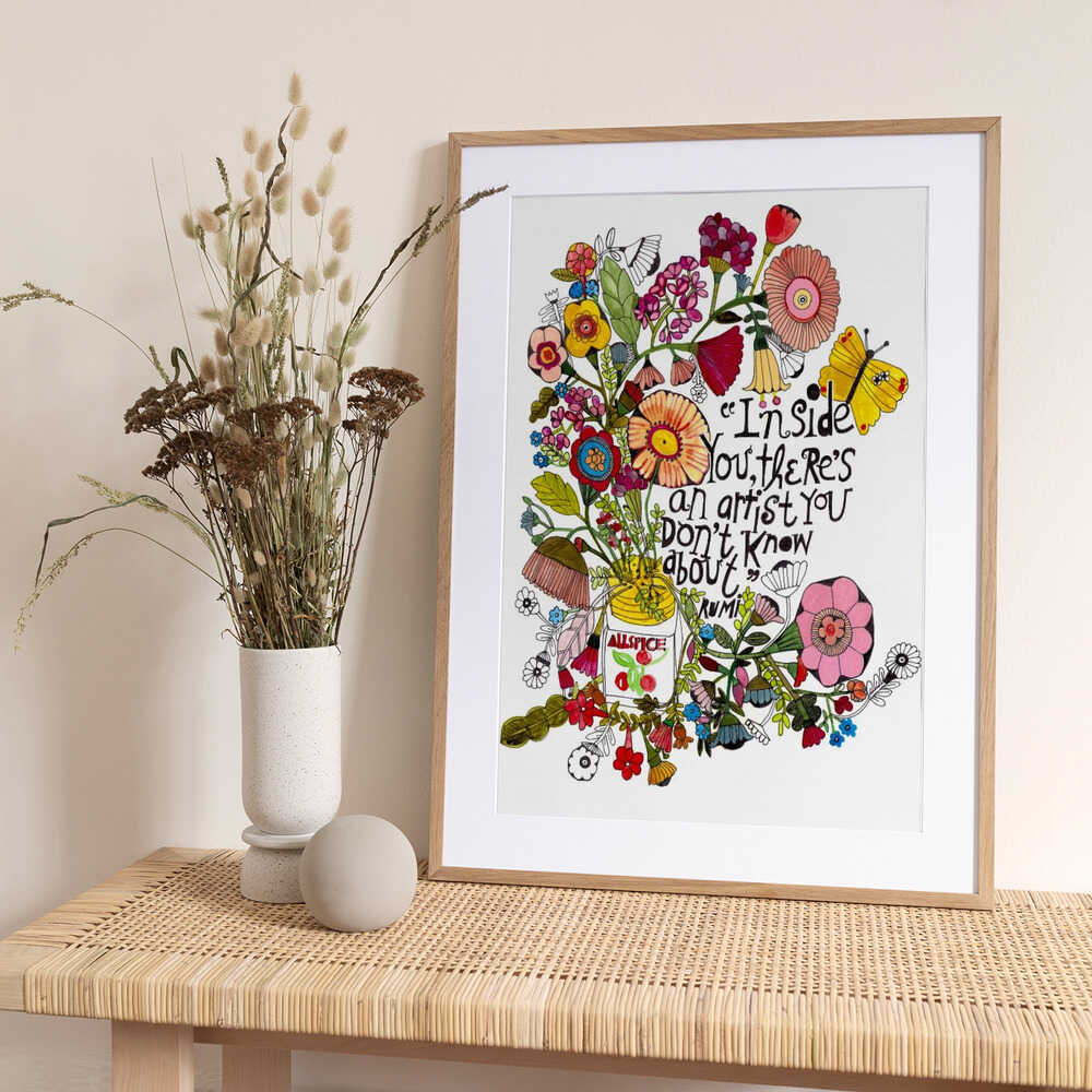 All Spice - Art Print by Sharon Nullmeyer