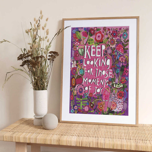 Moments of Joy - Art Print by Sharon Nullmeyer