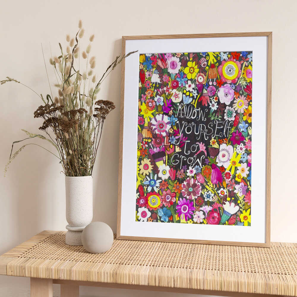 Allow Yourself to Grow - Art Print by Sharon Nullmeyer