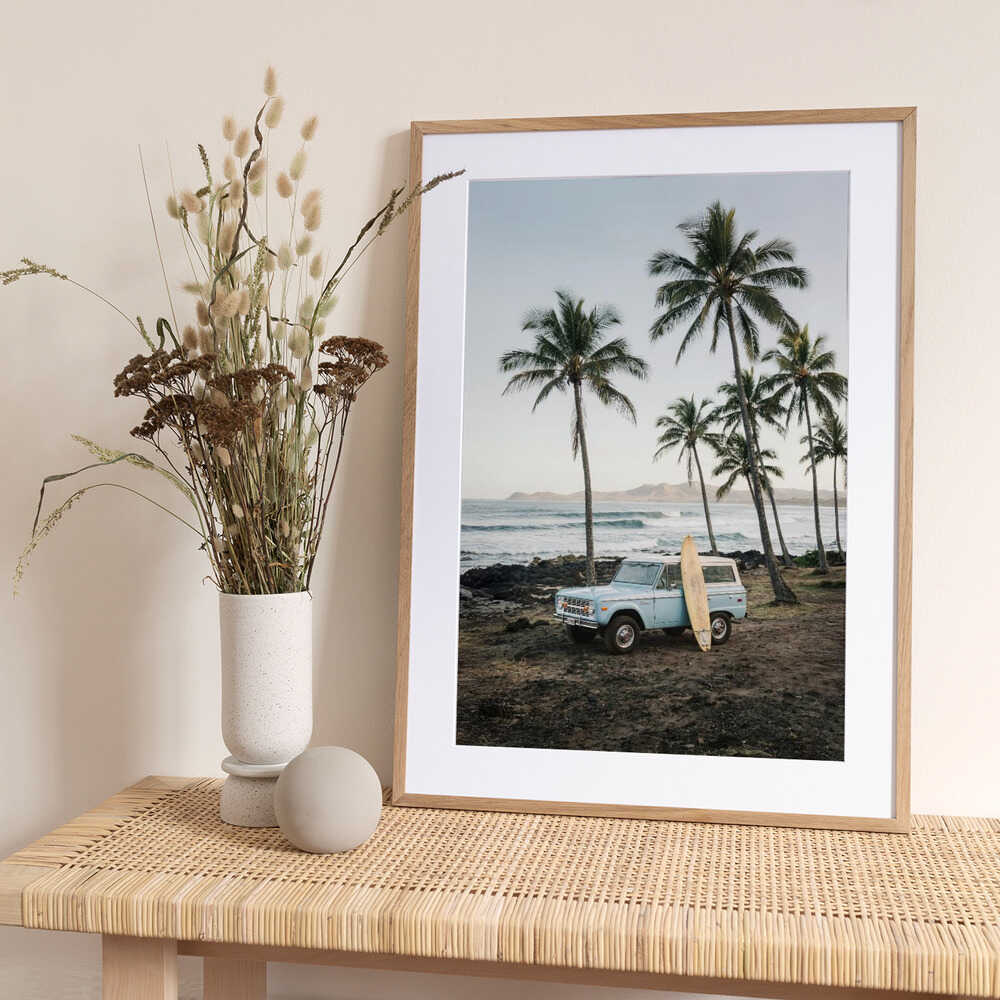 At the Beach - Art Print by Kathrin Pienaar