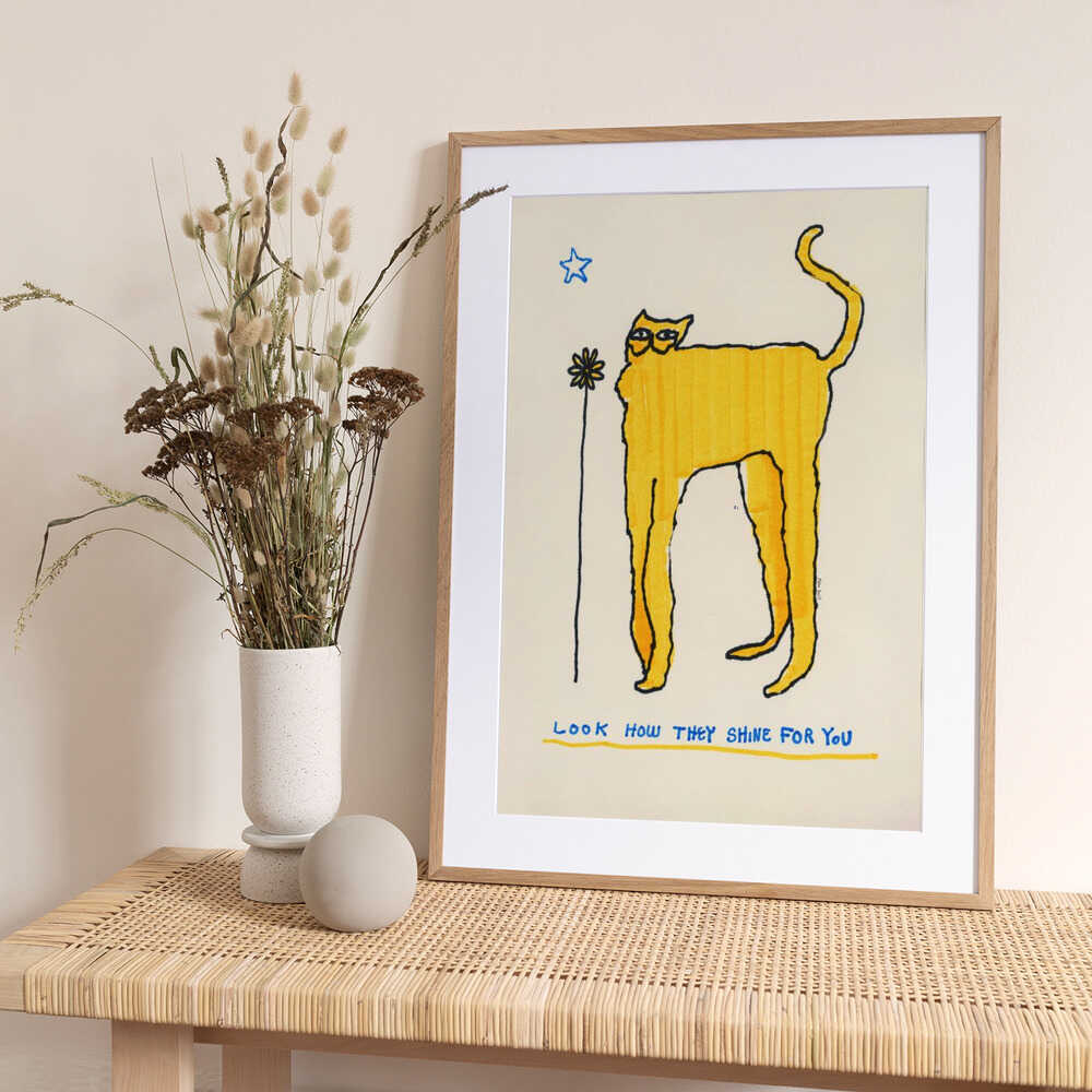 Look How They Shine for You - Art Print by EDEN KALIF