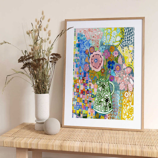 Power of Pastels - Art Print by Sharon Nullmeyer
