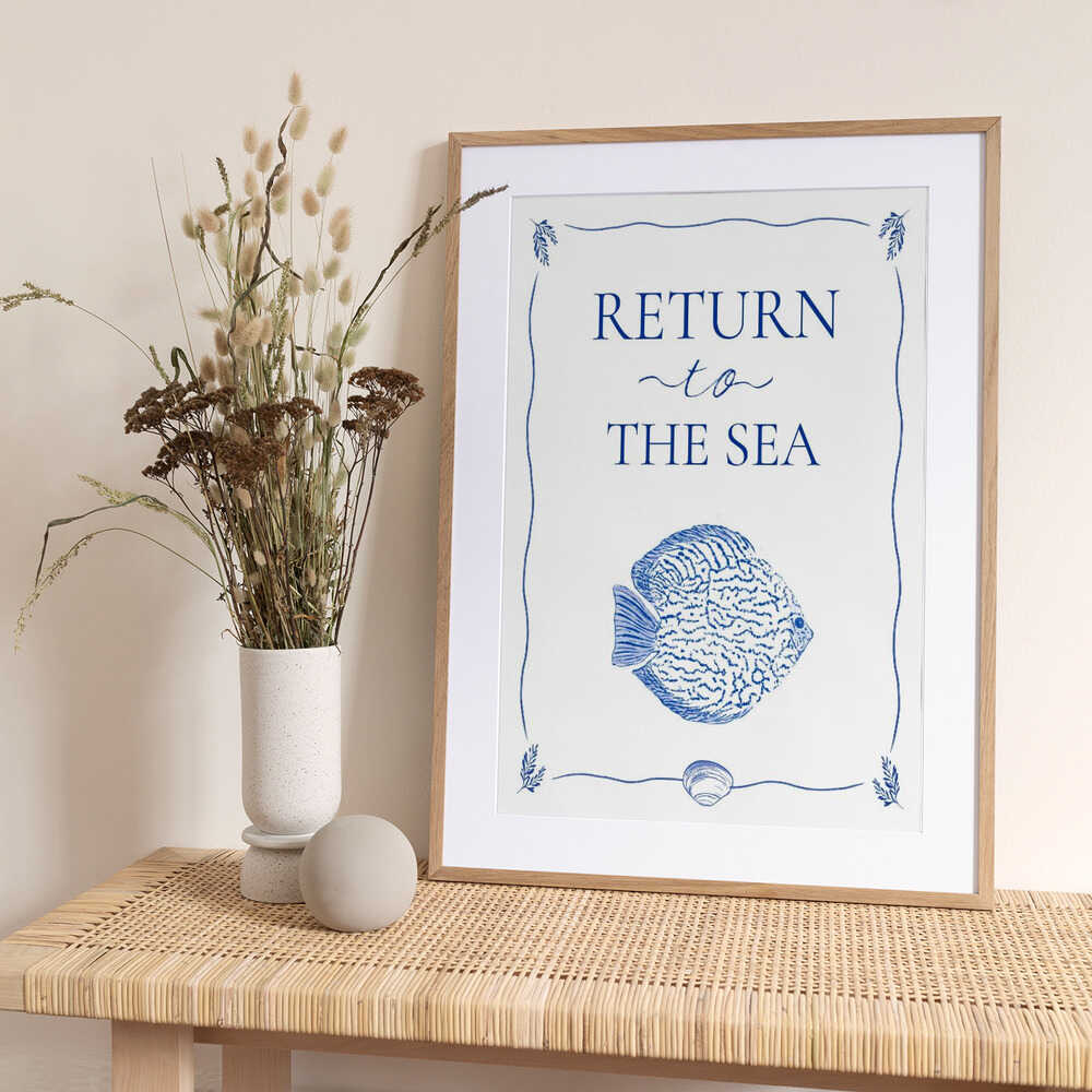 Return To The Sea - Art Print by Donaugh Austin