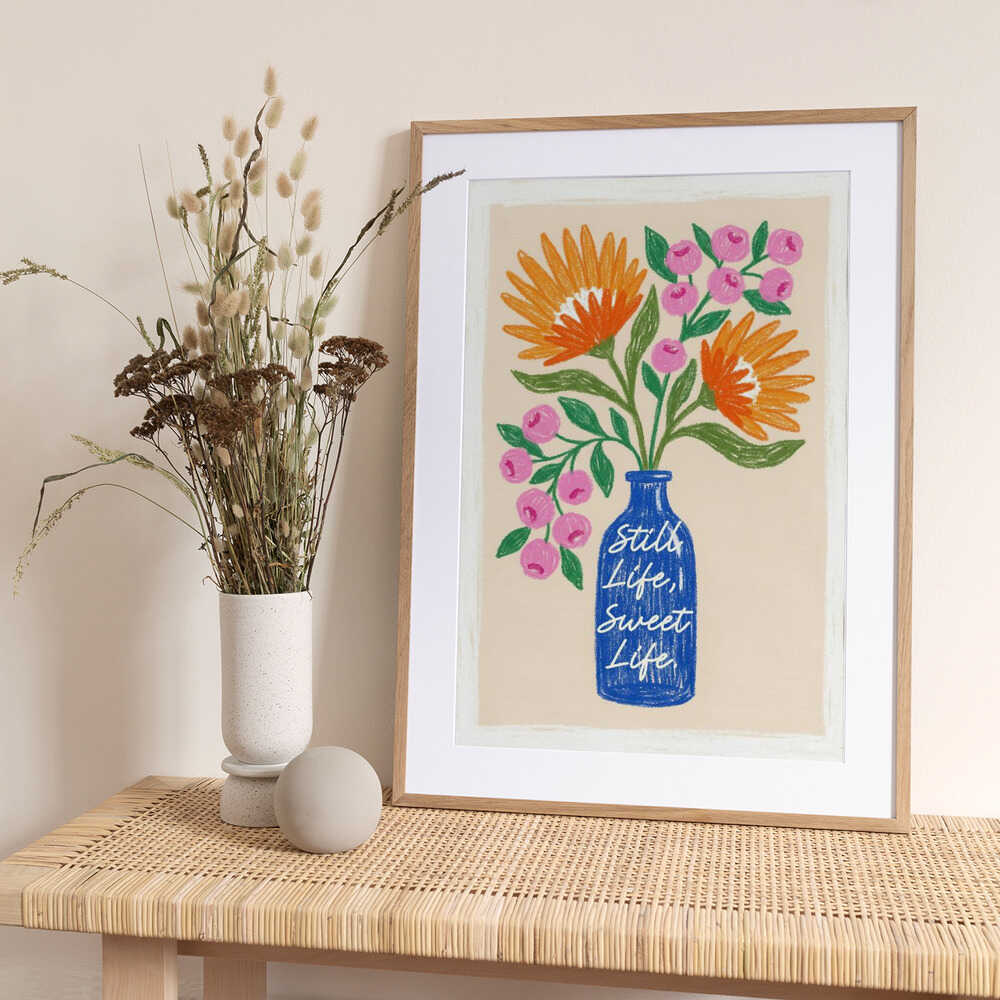 Still Life Sweet Life - Art Print by Melloi Art Prints