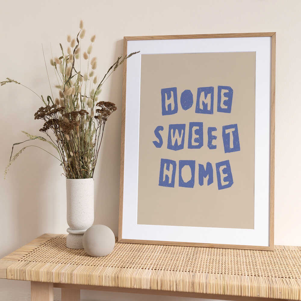 Home Sweet Home - Art Print by Melloi Art Prints