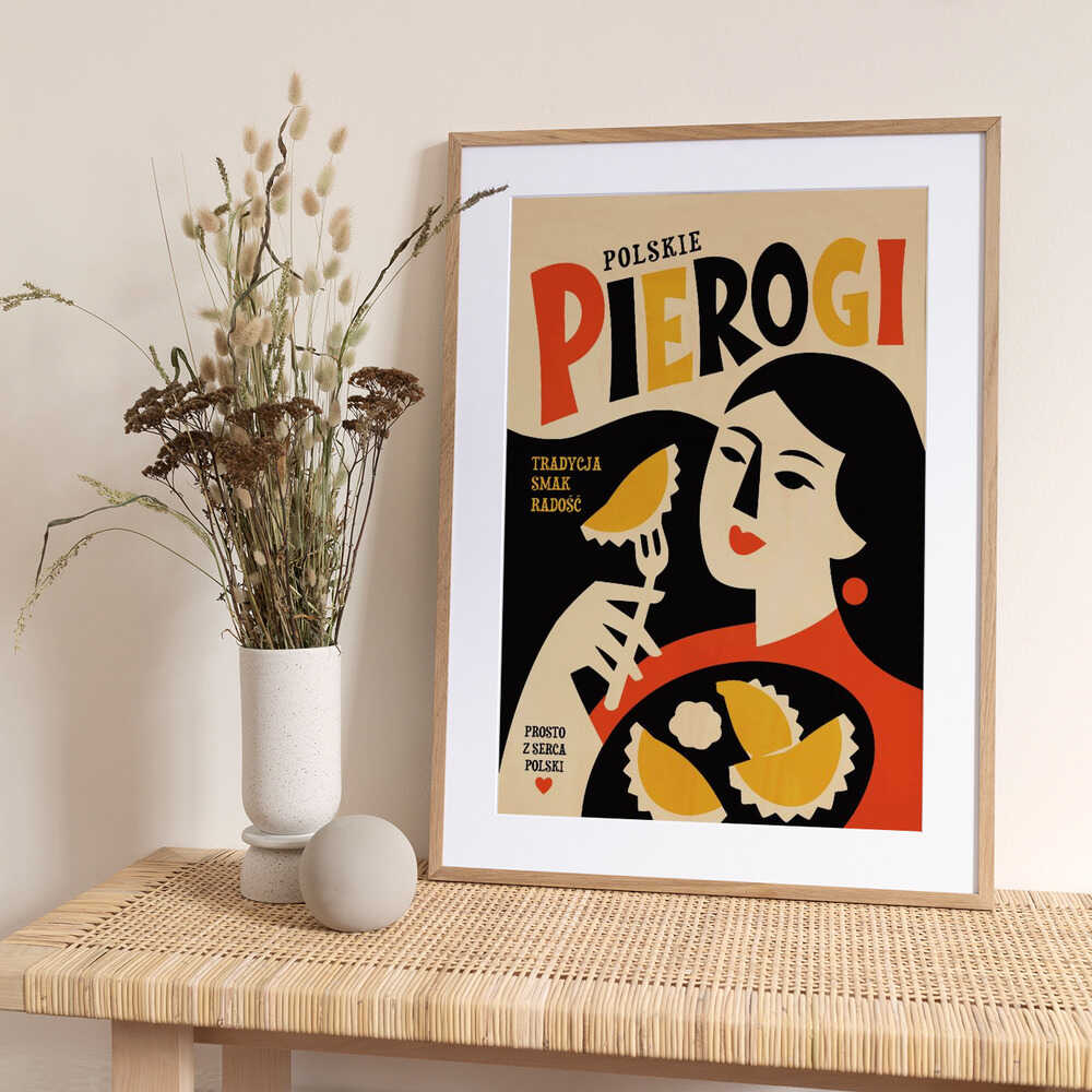 Traditional Polish Pierogi - Art Print by Patryk Krygowski