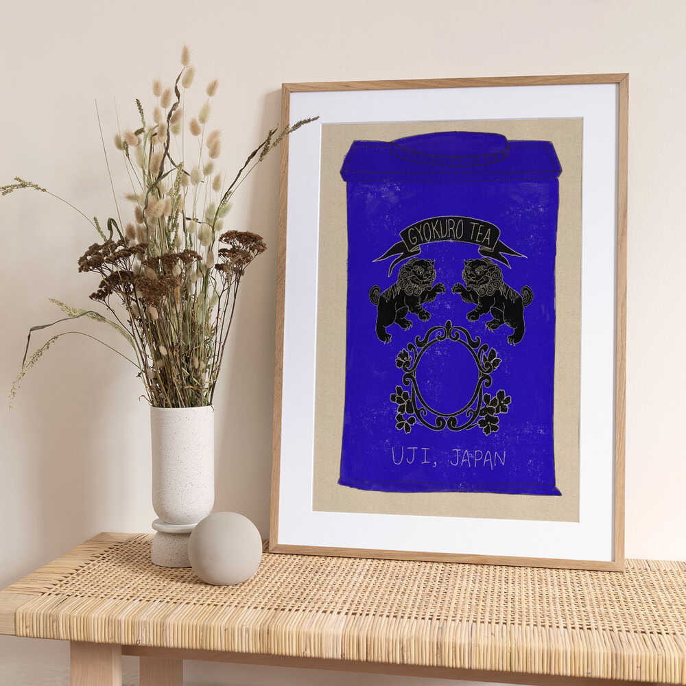 Japanese Tea Guardians - Art Print by Nicholas