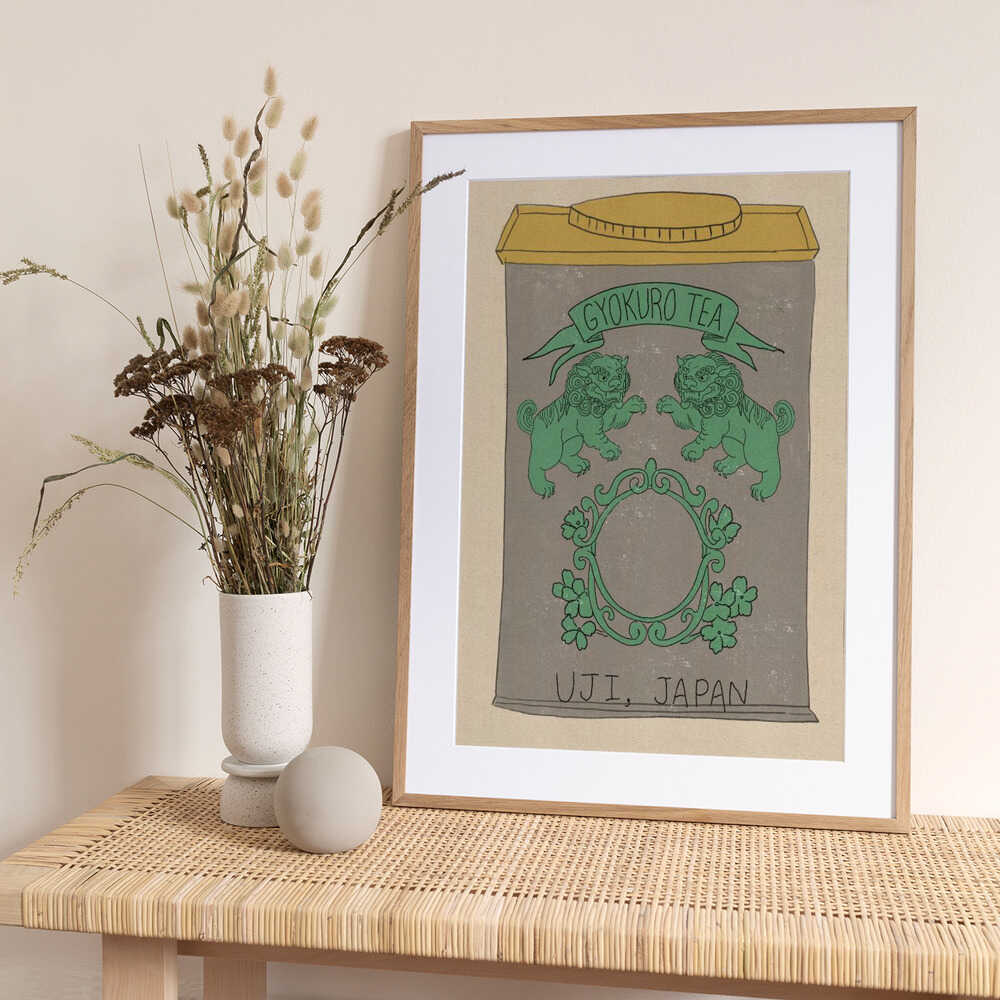 Japanese Tea Guardians - Art Print by Nicholas