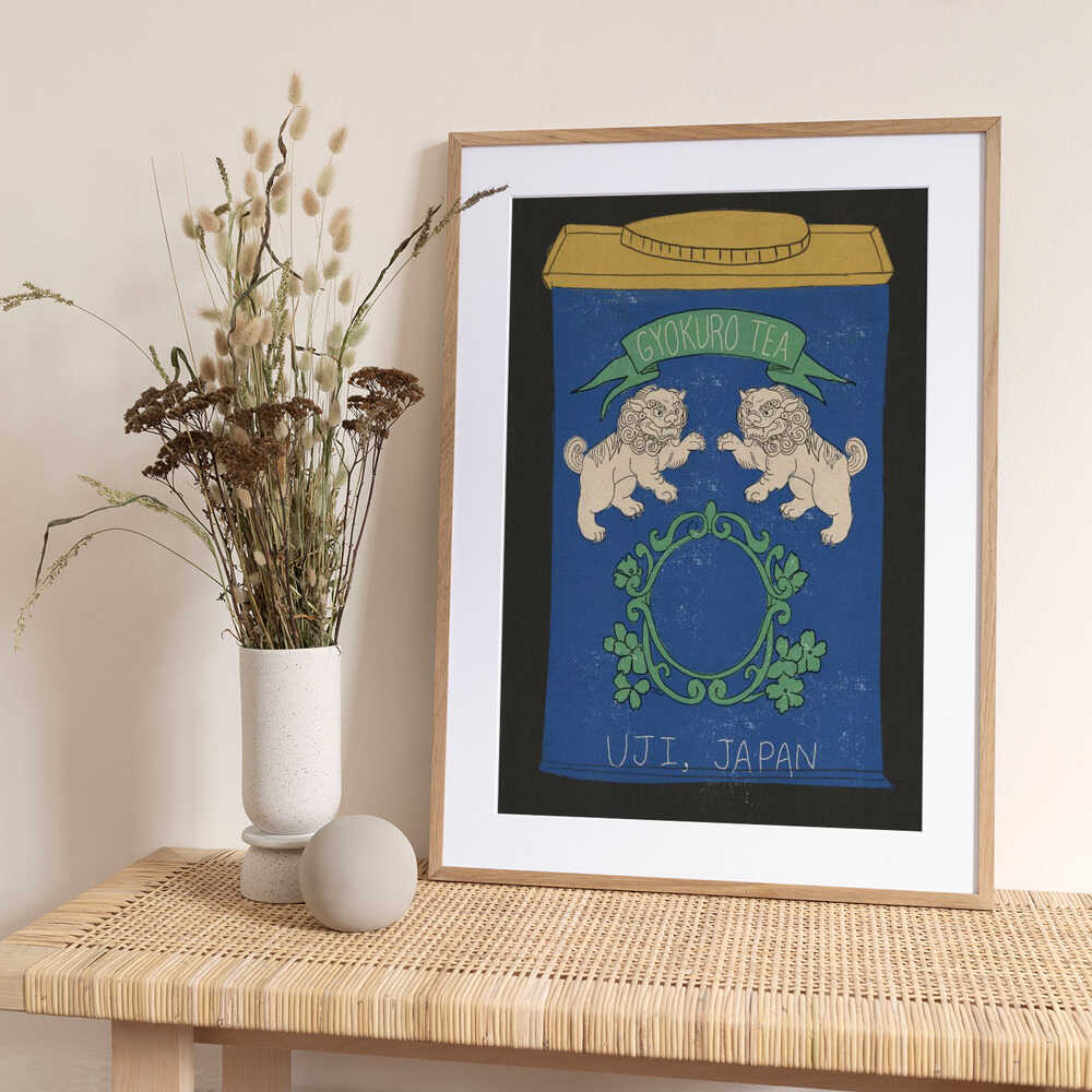 Uji Gyokuro Tea - Art Print by Nicholas