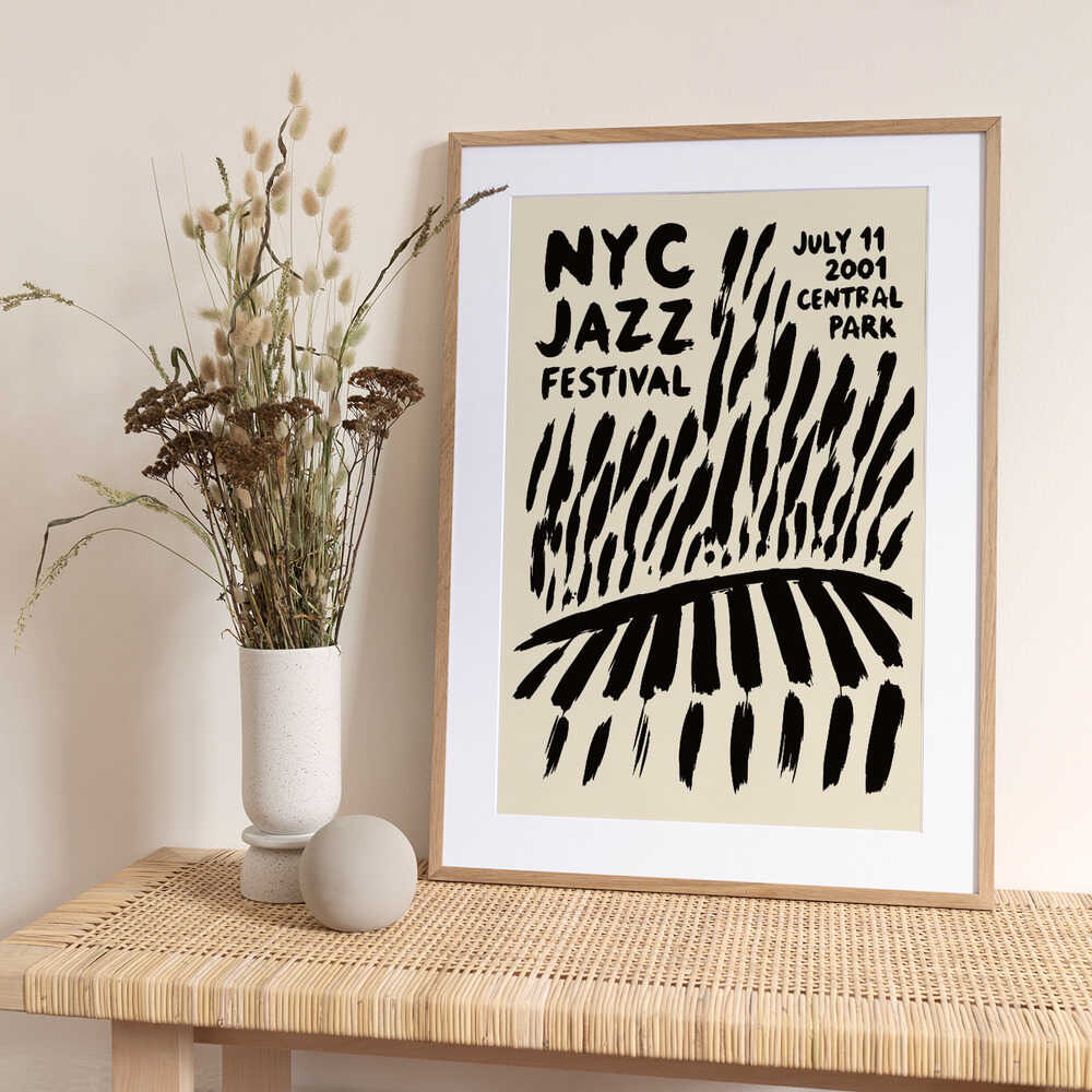 Abstract Jazz Festival - Art Print by Patryk Krygowski