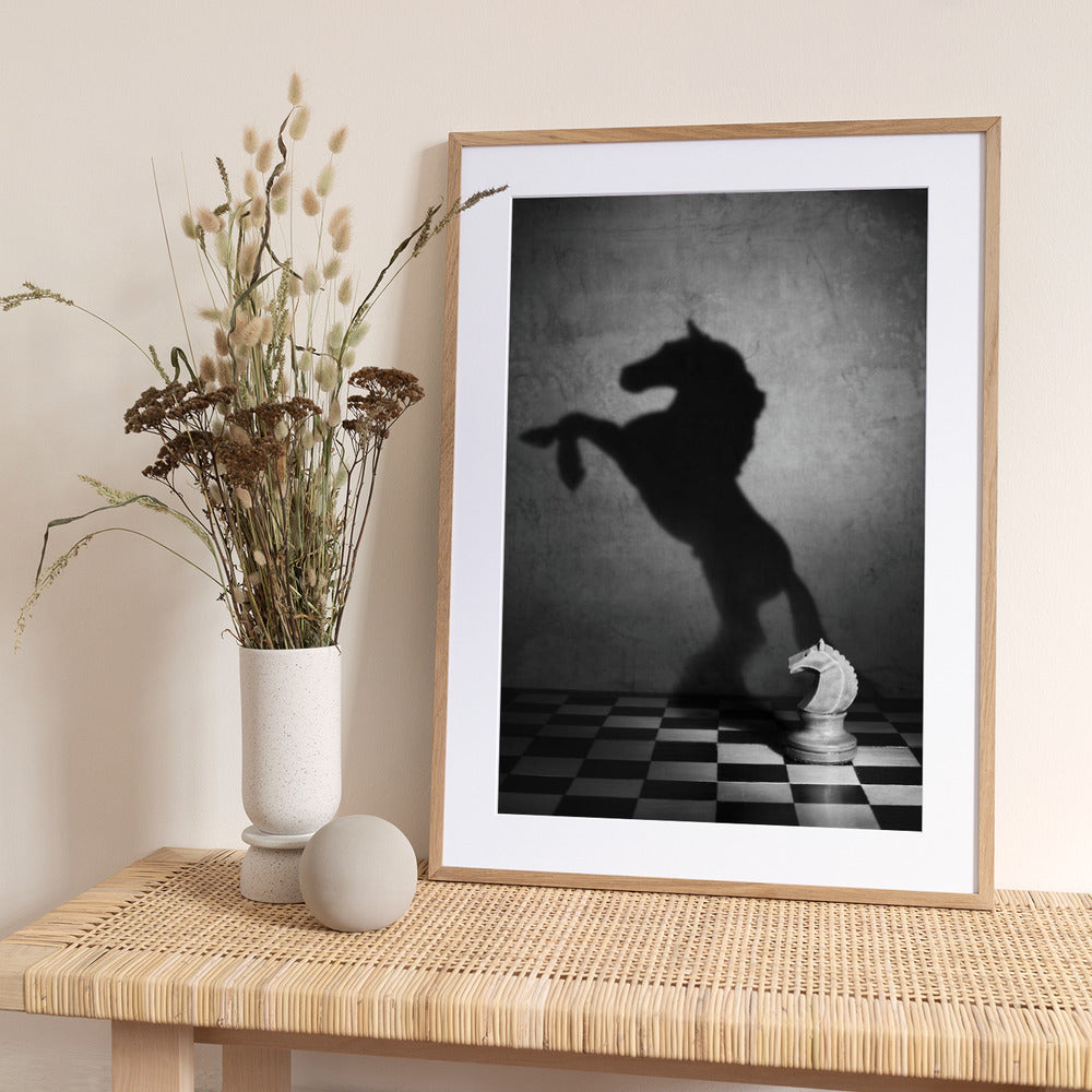 The soul of a mustang - Art Print by Victoria  Glinka