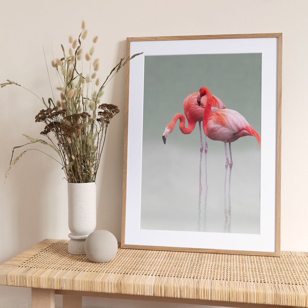 Just We Two - Art Print by Anna Cseresnjes