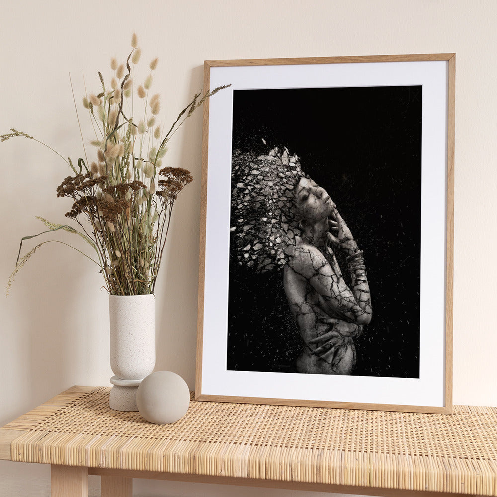 The Fragile Squaw - Art Print by Alexandre Brouzes