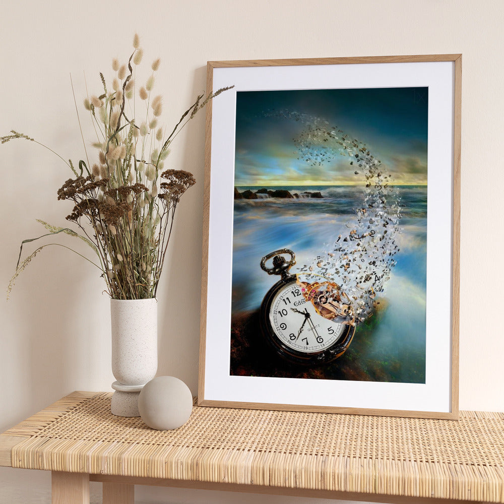 The Vanishing Time - Art Print by Sandy Wijaya