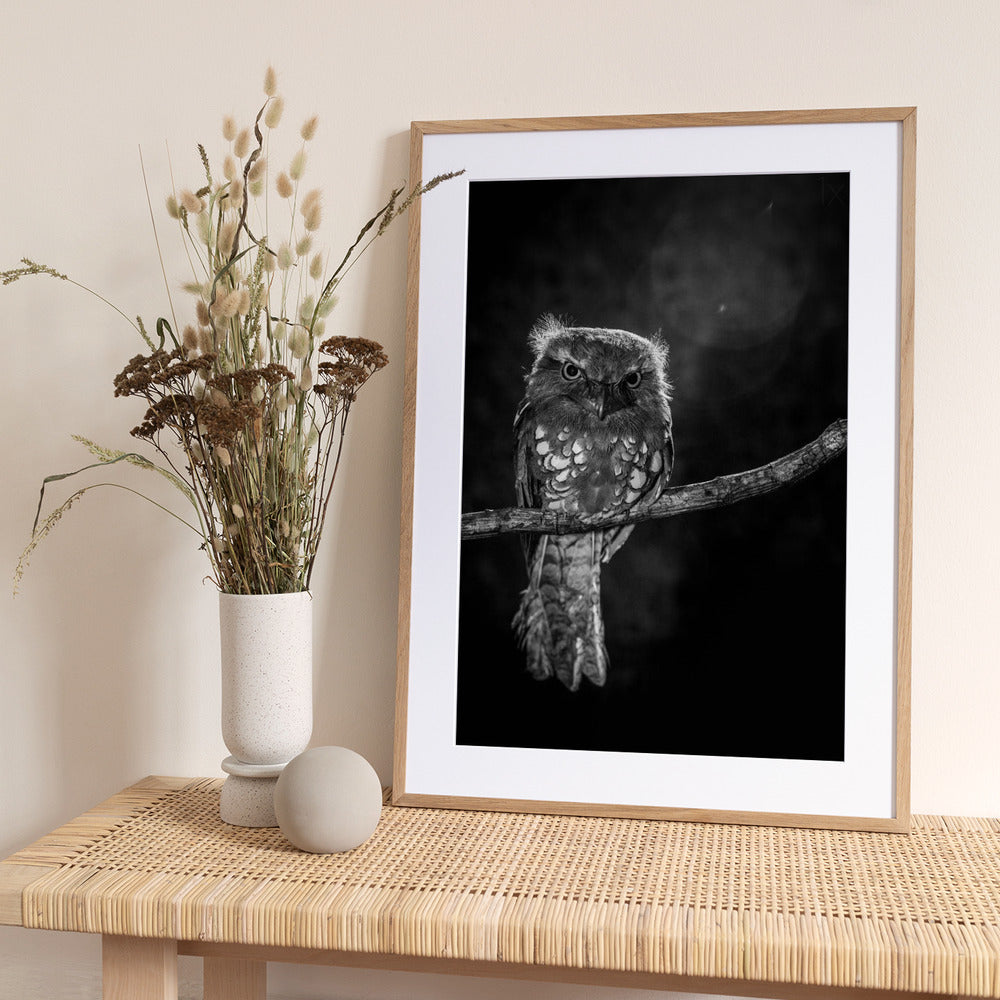 Alone in the night - Art Print by wilianto