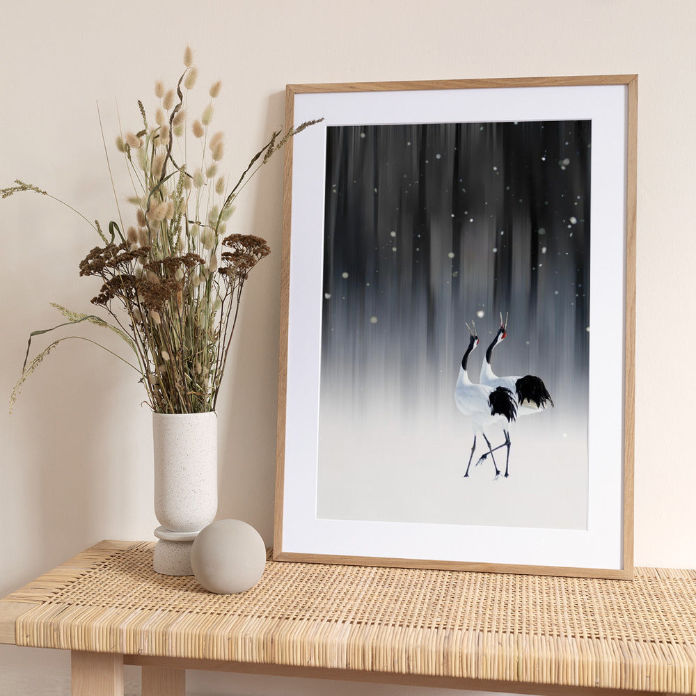 Happy New Year - Art Print by Ikuo Iga