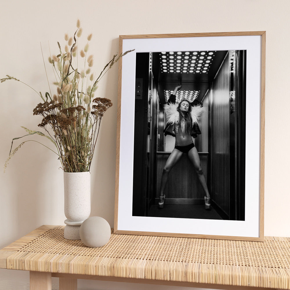 Elevator - Art Print by Martin Krystynek MQEP