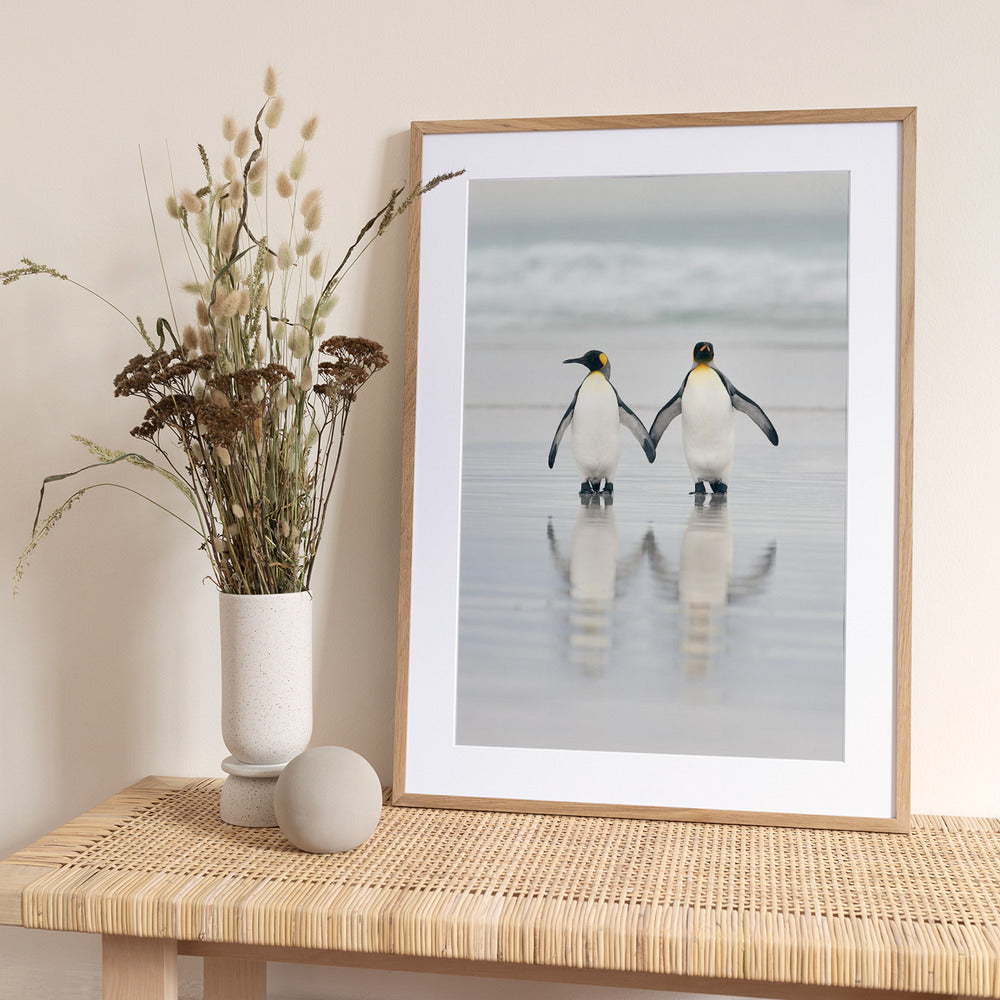 Friends - Art Print by Joan Gil Raga