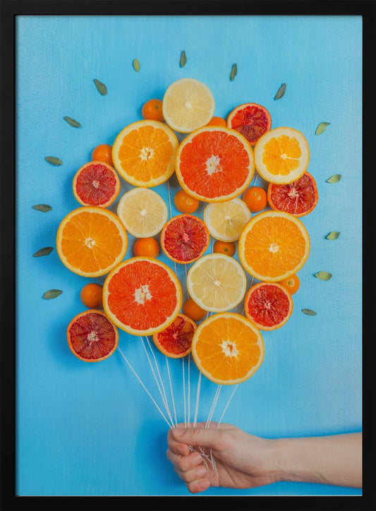 Congratulations on summer! - Art Print by Dina Belenko