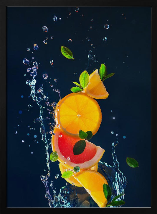 Summer drinks - Art Print by Dina Belenko