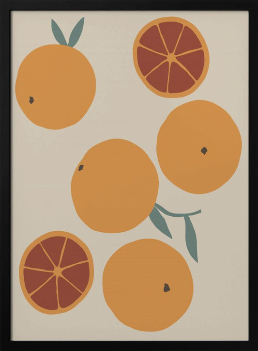 Blood Orange - Art Print by Pictufy Studio II