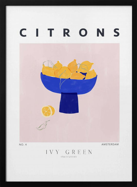 Lemons - Art Print by Ivy Green Illustrations