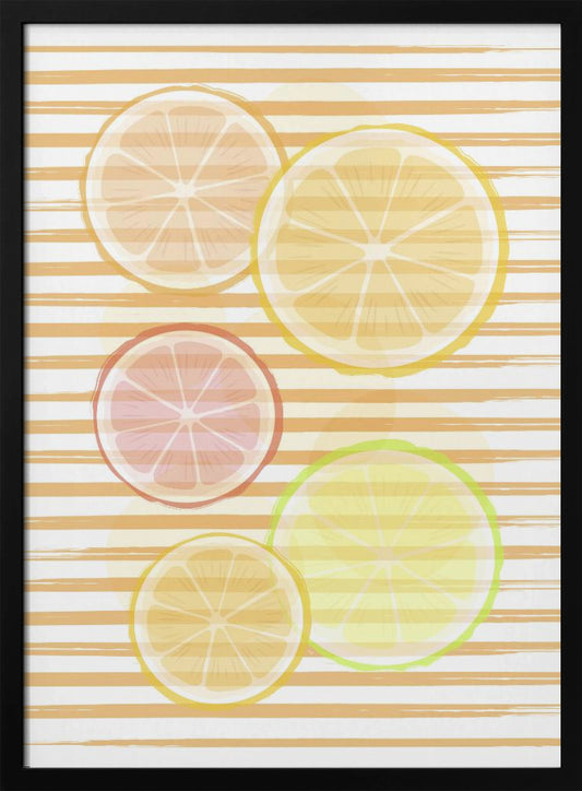 Citrus Harmony - Art Print by Martina
