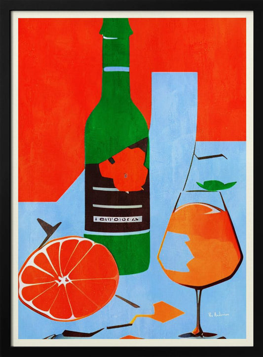 Sunny Picnic In the Park - Art Print by Bo Anderson