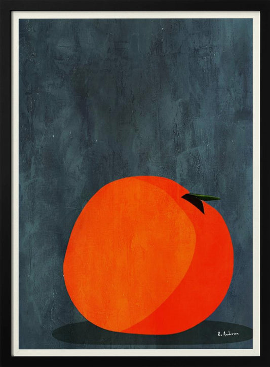 Calmly Sleeping Apple - Art Print by Bo Anderson