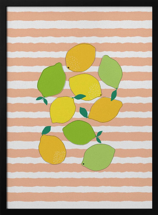 Citrus Crowd - Art Print by Orara Studio