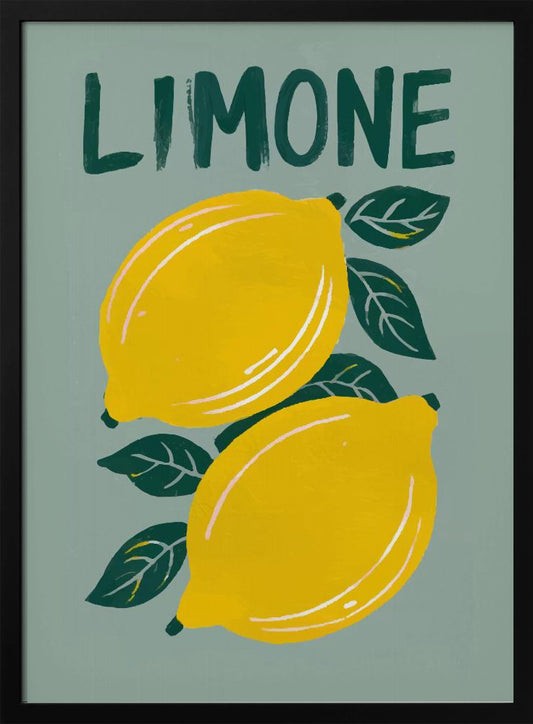 Limone - Art Print by Andreas Magnusson