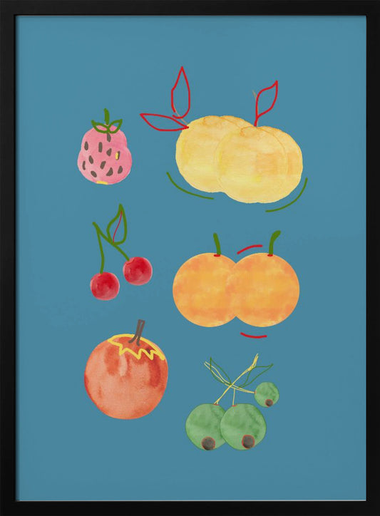 Fruit Fiesta 02 - Art Print by ART of living