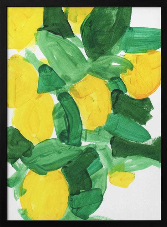 Lemons 1 - Art Print by cartissi