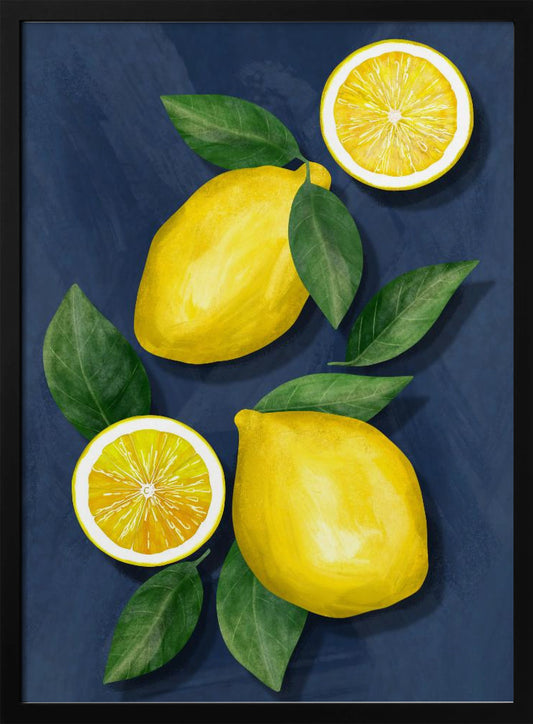 Lemons - Art Print by EMELIEmaria