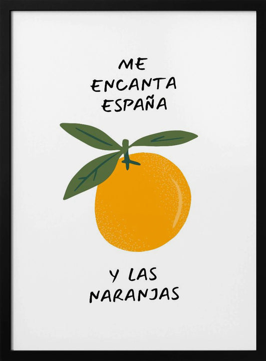 Me encanta espana - Art Print by Ohkimiko