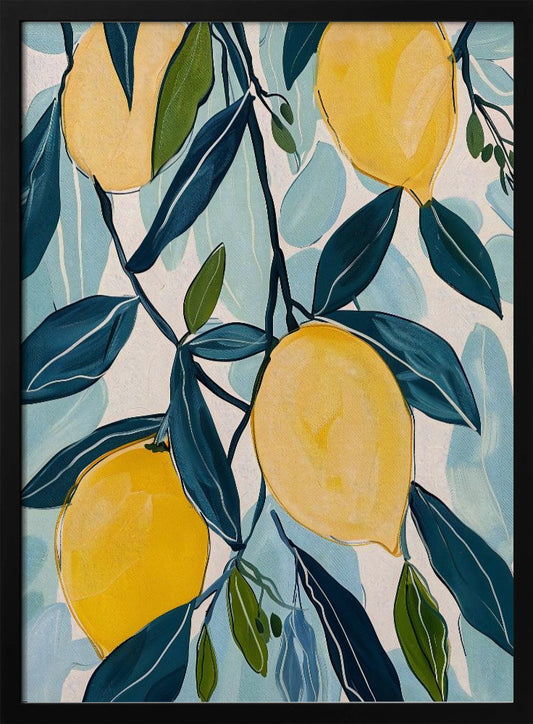 Lemon Tree - Art Print by Andreas Magnusson