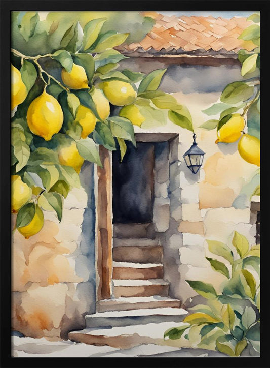 Lemontree - Art Print by Ohkimiko