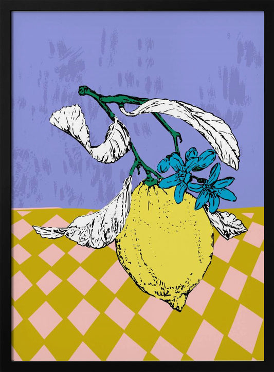 Super Fruits – Lemon 2 Fertility - Art Print by Annick