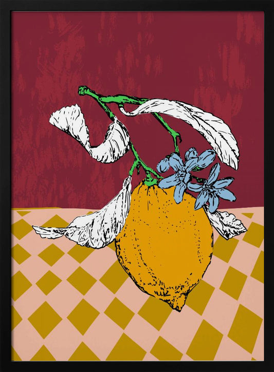 Super Fruits – Lemon Fertility - Art Print by Annick