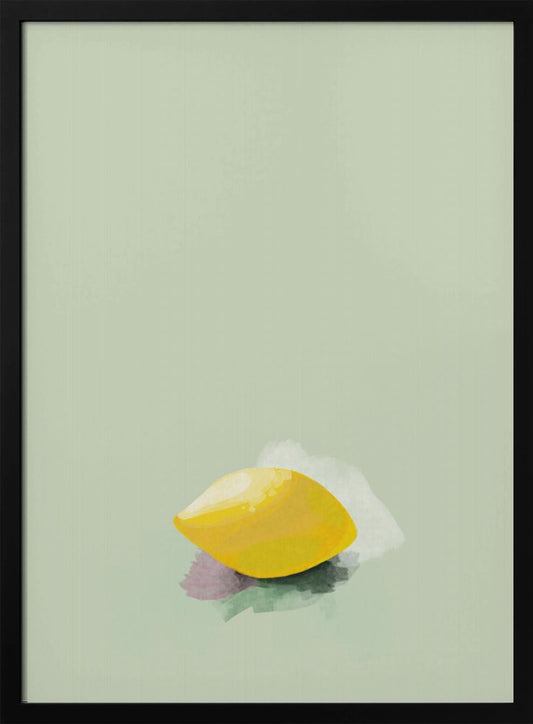 A lemon - Art Print by Rosana Laiz Blursbyai