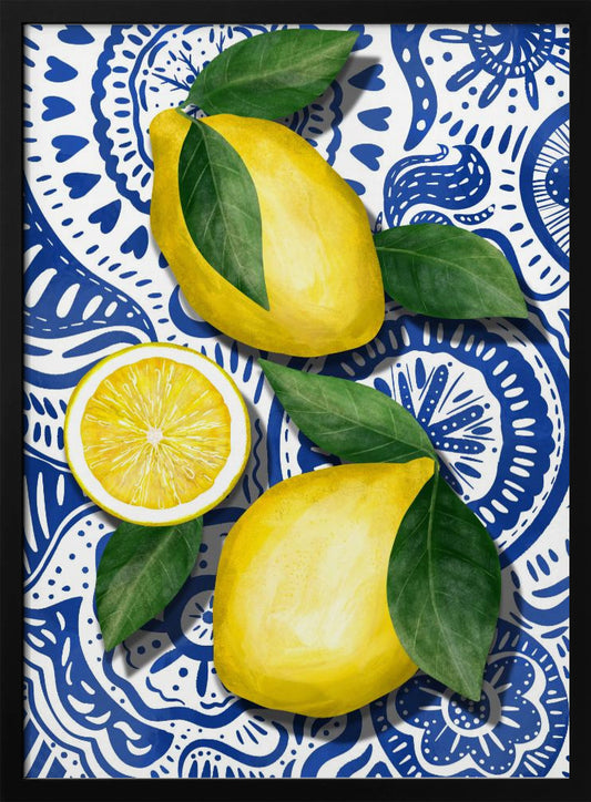 Limones - Art Print by EMELIEmaria