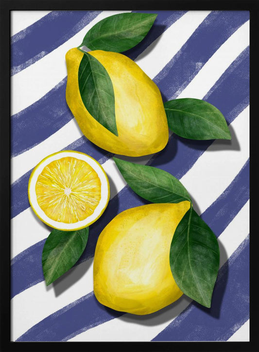 Limones - Art Print by EMELIEmaria