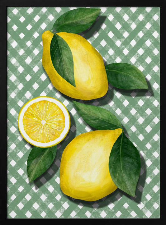 Limones - Art Print by EMELIEmaria