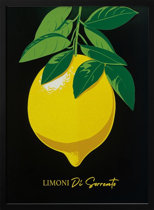 Limoni Di Sorrento - Art Print by Andreas Magnusson