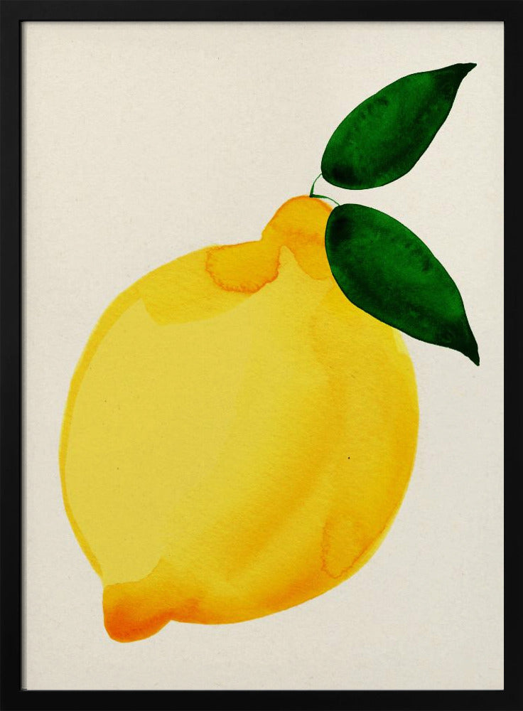 Lemon - Art Print by Ekaterina Koroleva